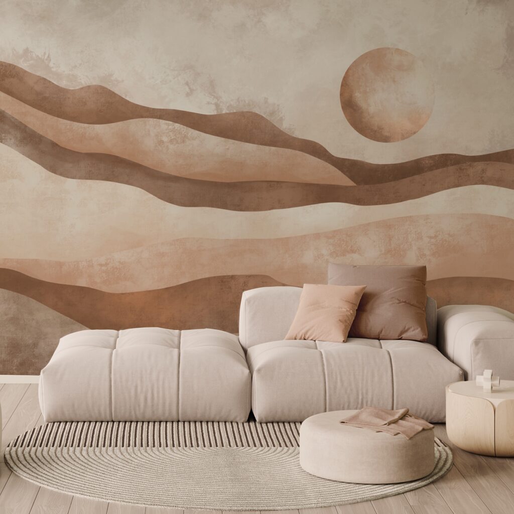 Malba pouštní krajiny