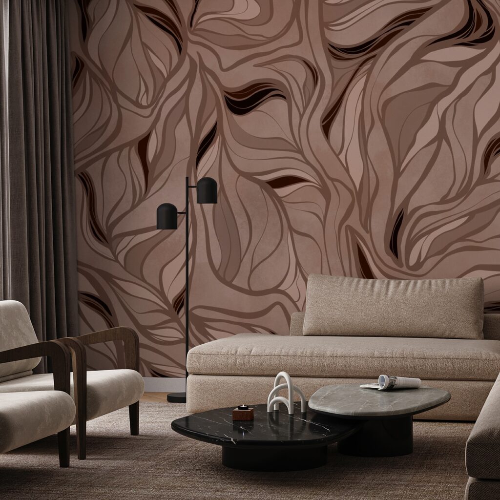 Hnědý a černý vzor Hnědý a černý vzor