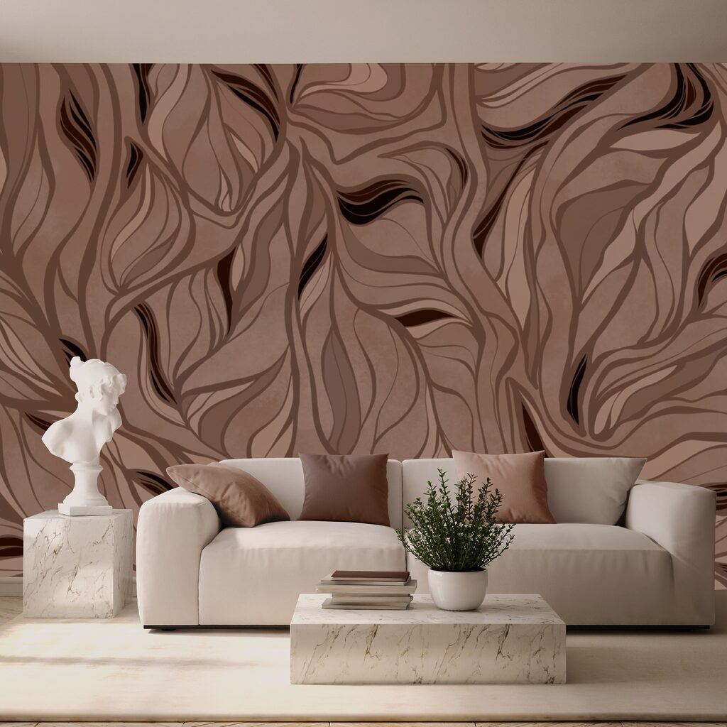 Hnědý a černý vzor Hnědý a černý vzor