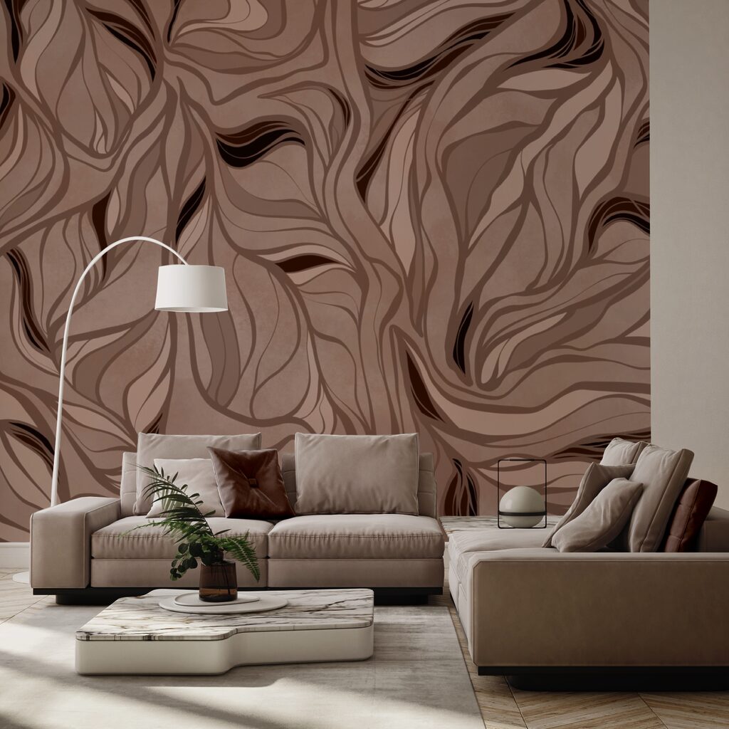 Hnědý a černý vzor Hnědý a černý vzor