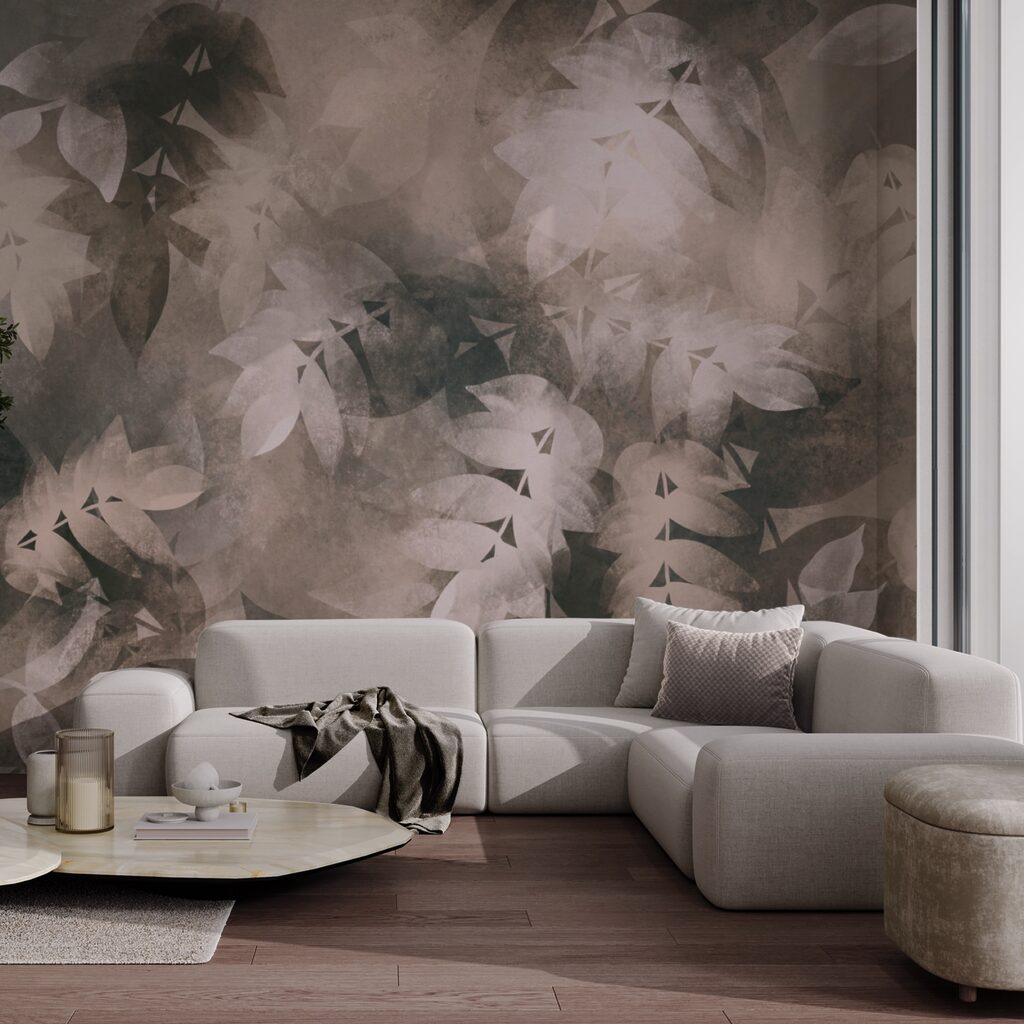 Měkké listy v jemných odstínech