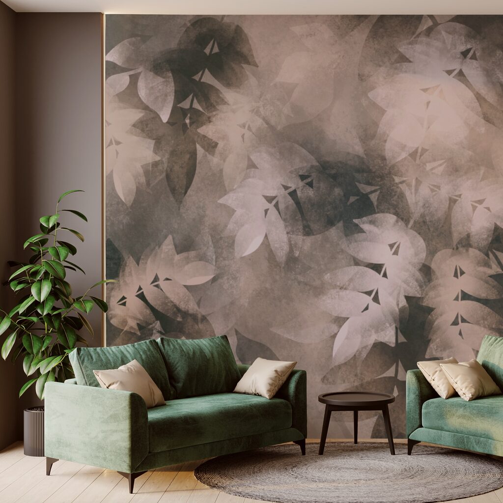 Měkké listy v jemných odstínech