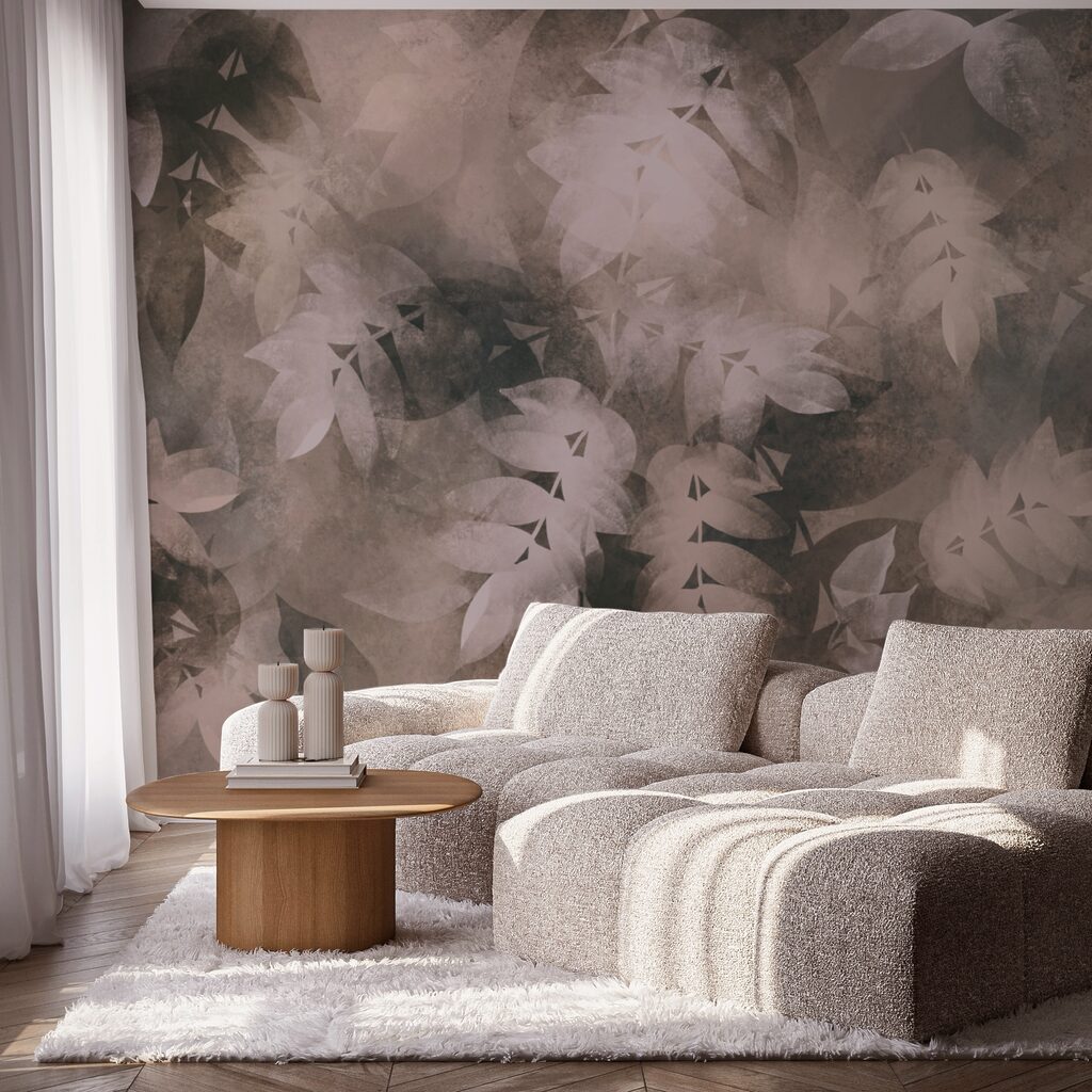 Měkké listy v jemných odstínech