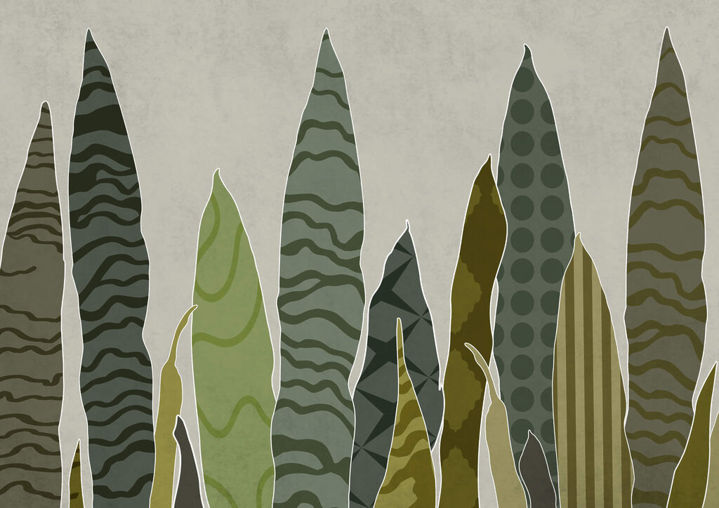 Group of green leaves