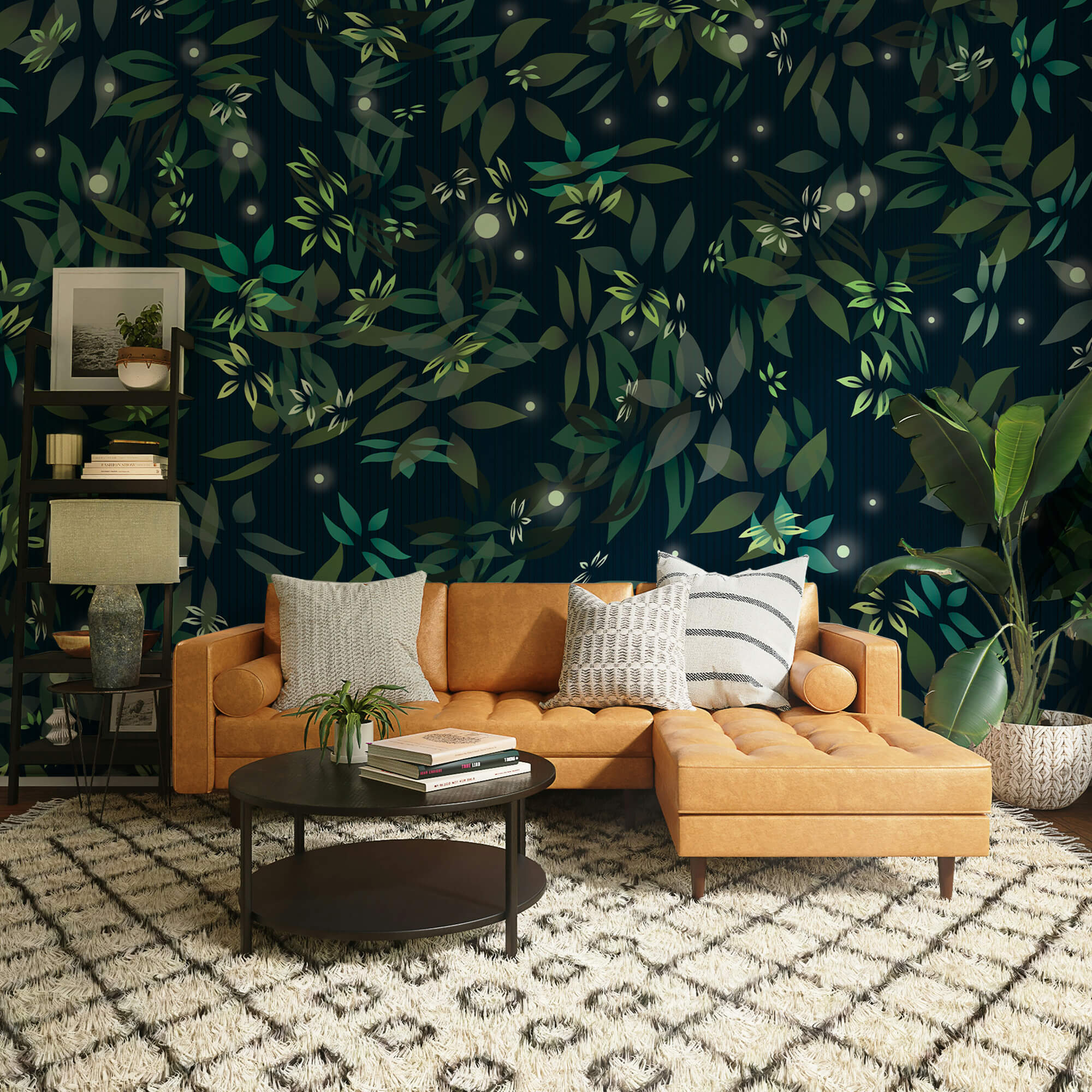 Vzor listů a teček