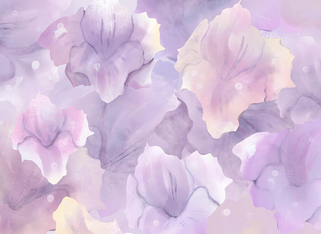 Whispers of pastel floral beauty Whispers of pastel floral beauty
