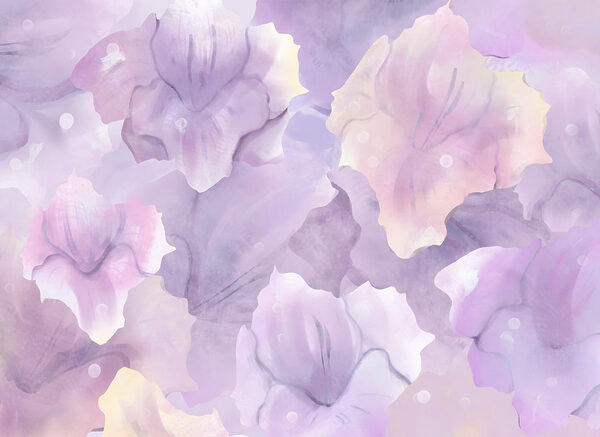 Whispers of pastel floral beauty Whispers of pastel floral beauty