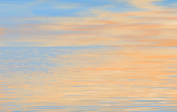 Blue and orange sky Blue and orange sky