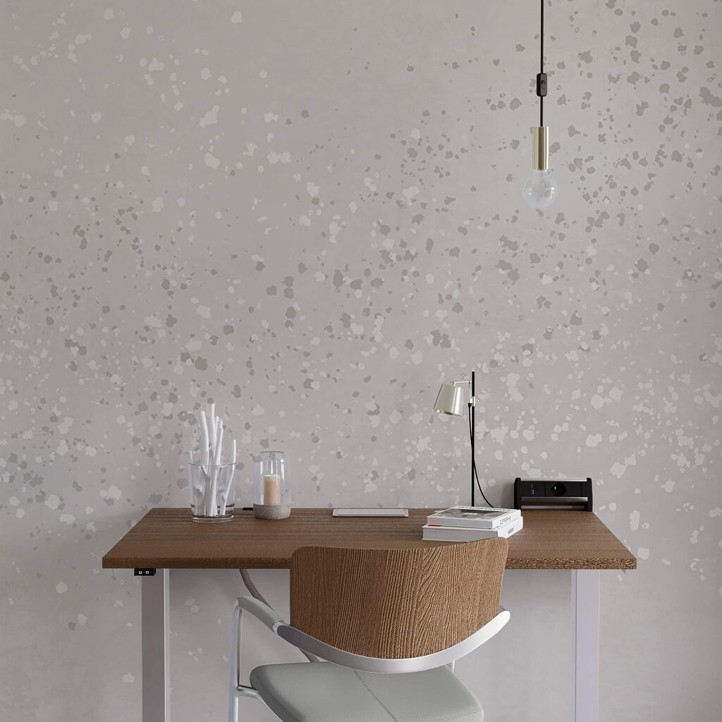 Bílé pozadí s malými skvrnami