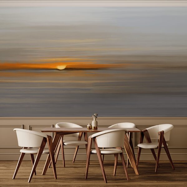 Západ slunce nad vodou