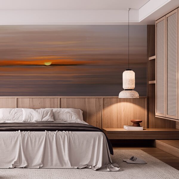 Západ slunce nad vodou