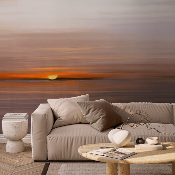 Západ slunce nad vodou