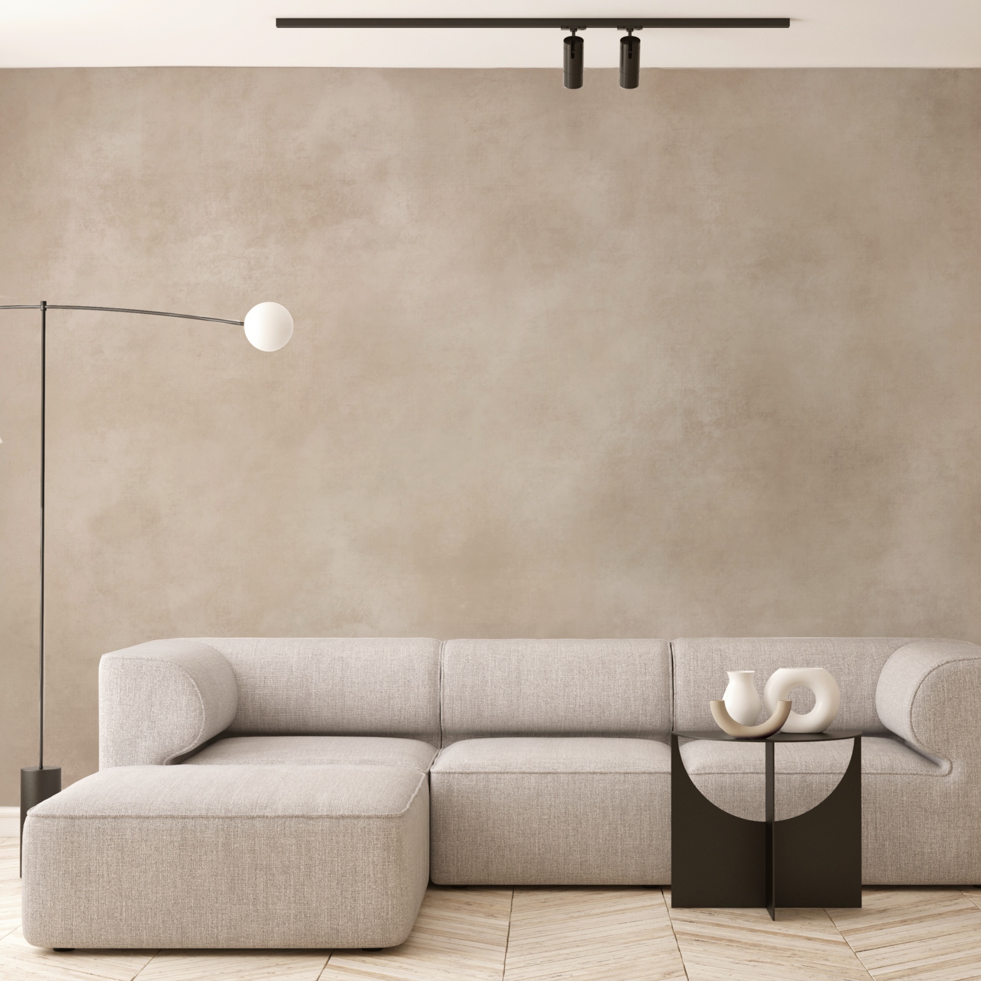 Bílé pozadí s hnědými skvrnami