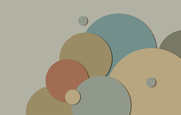 Group of circles with different colors