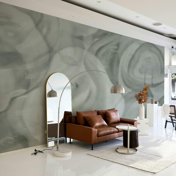 Měkké, vířící tvary v jemných tónech Měkké, vířící tvary v jemných tónech