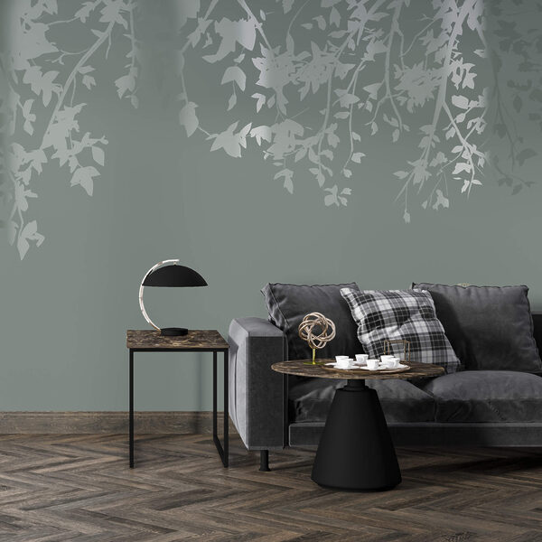 Větve stromů s listy