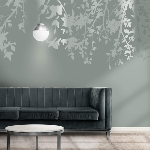 Větve stromů s listy