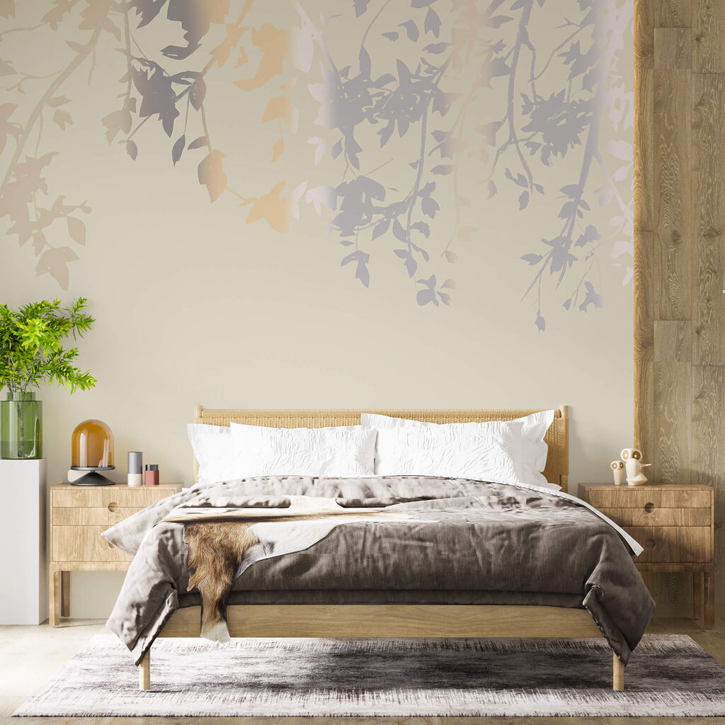 Větve stromů s listy