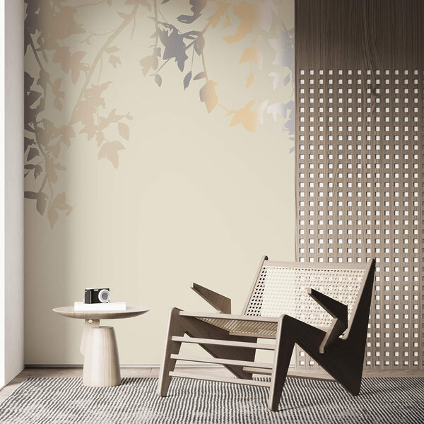 Větve stromů s listy