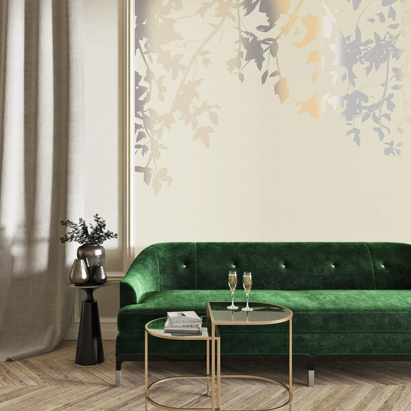 Větve stromů s listy