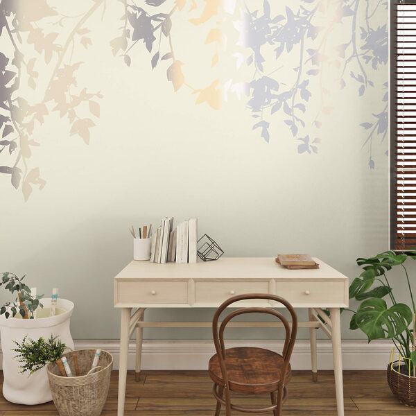 Větve stromů s listy