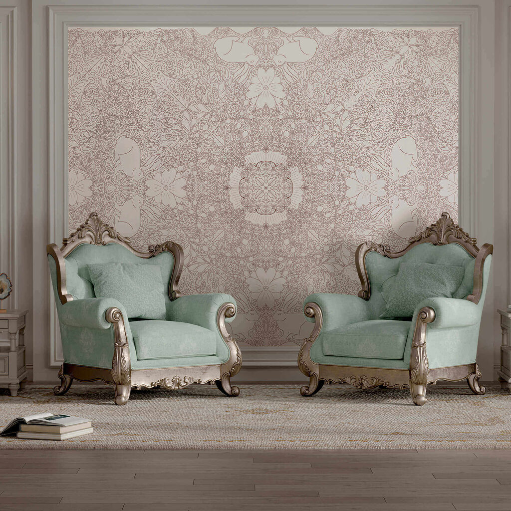 Bílý a červený vzor