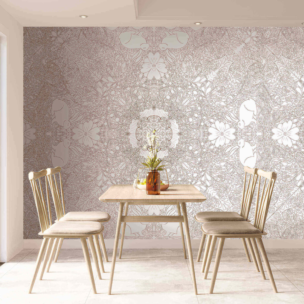 Bílý a červený vzor