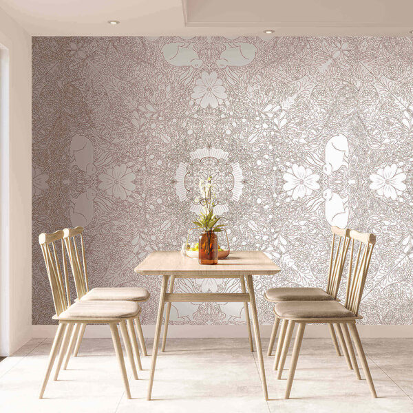 Bílý a červený vzor