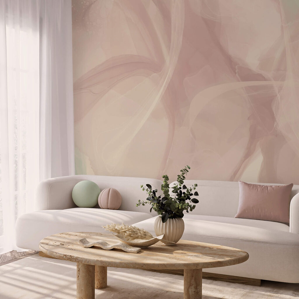 Éterické víry jemných barev