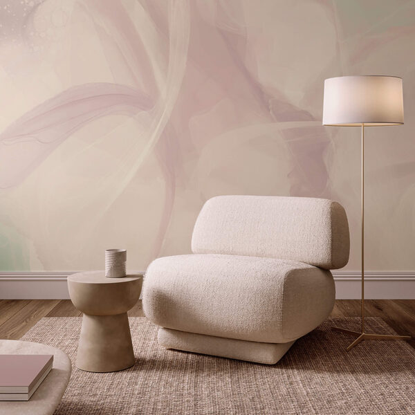 Éterické víry jemných barev