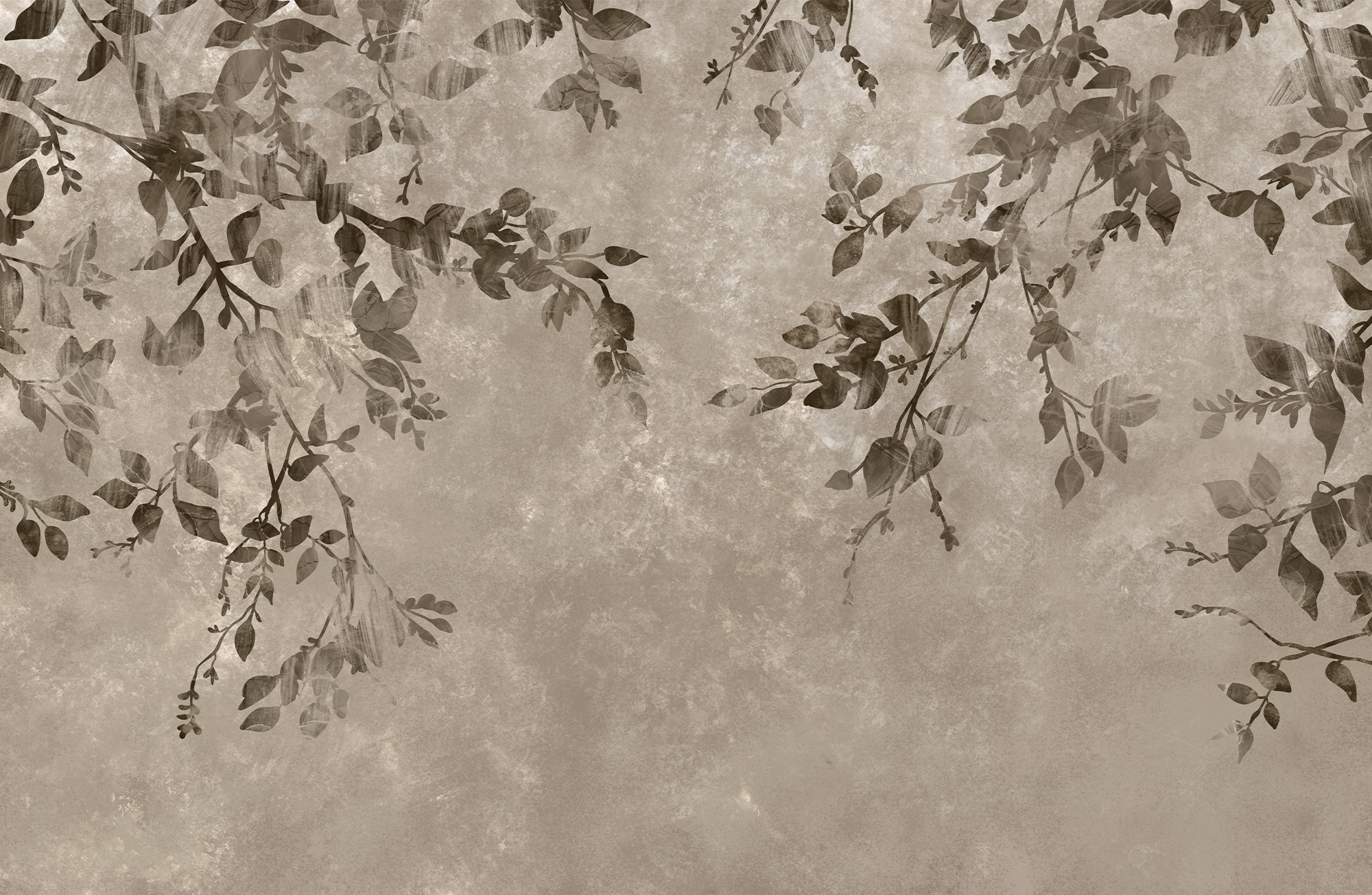 Tree branches with leaves Tree branches with leaves