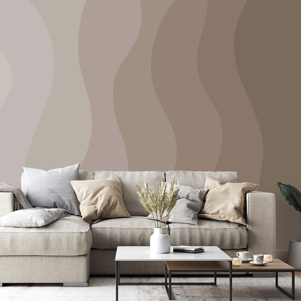 Harmonické vlny jemných barev