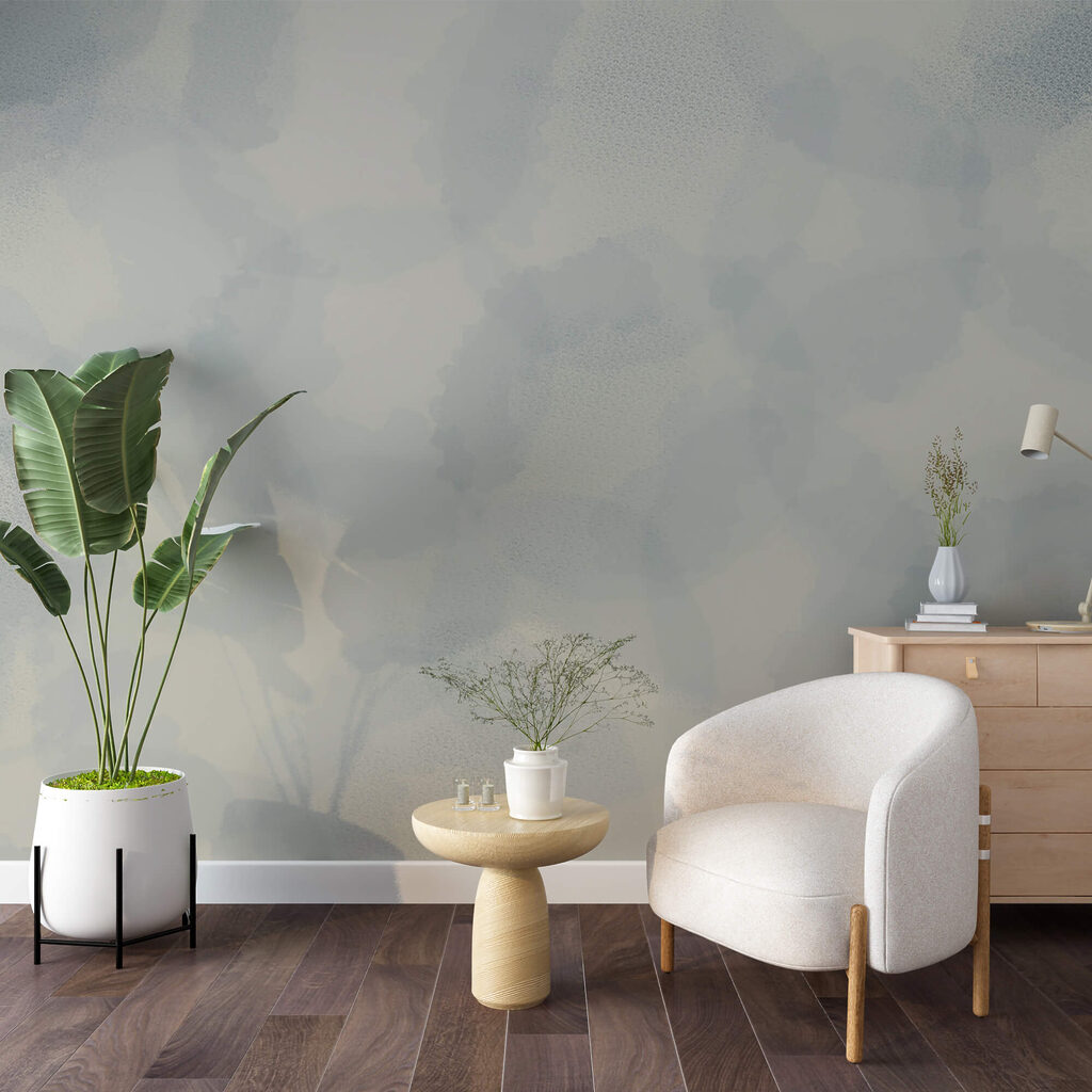 Bílé a modré pozadí