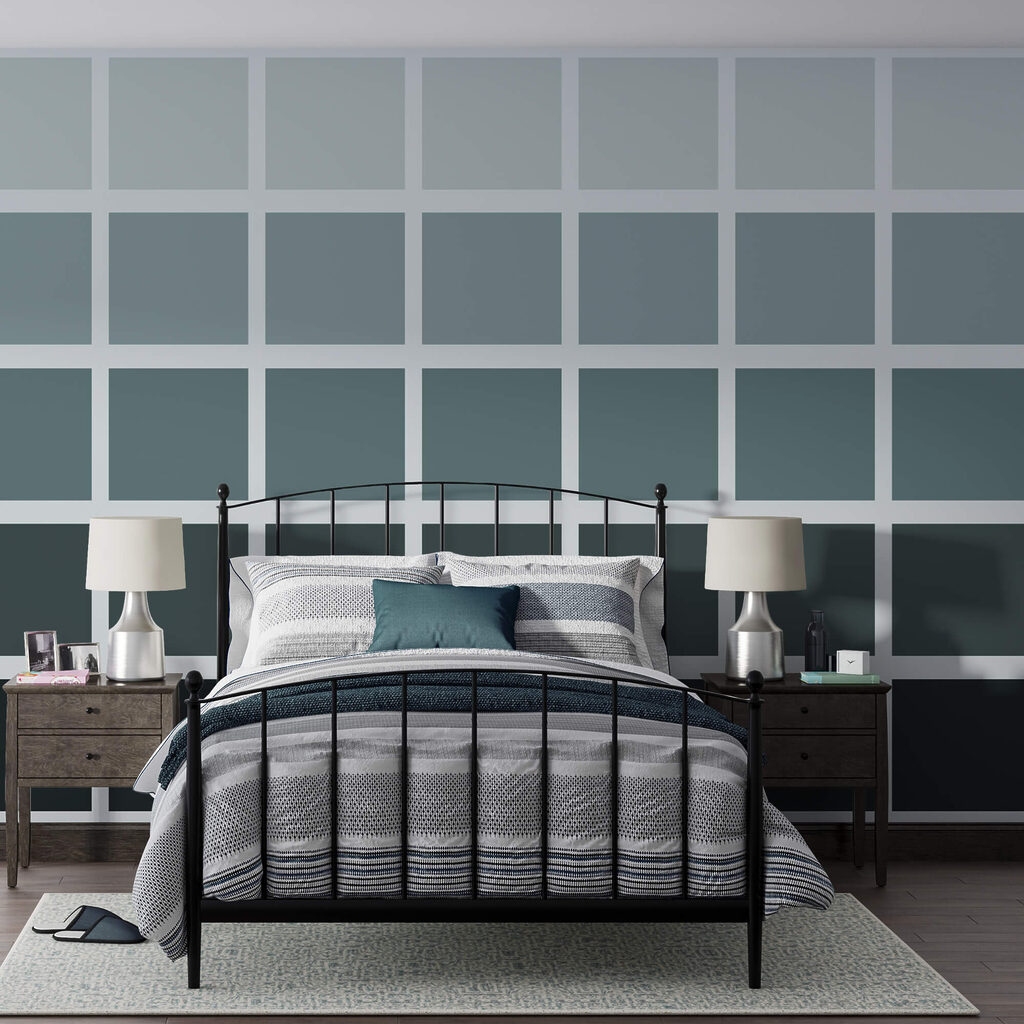 Šedé čtverce s černými čtverci