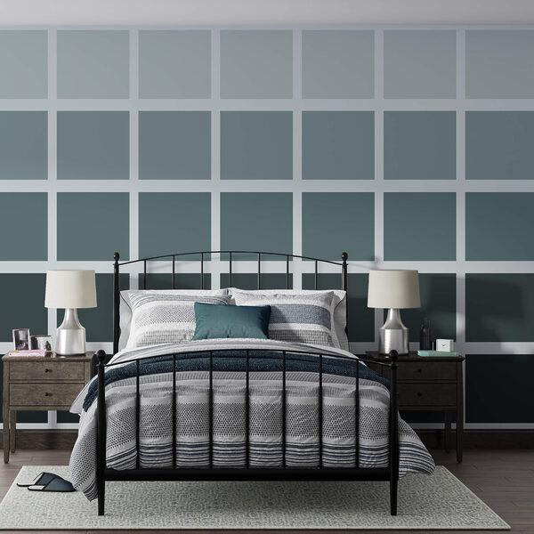 Šedé čtverce s černými čtverci