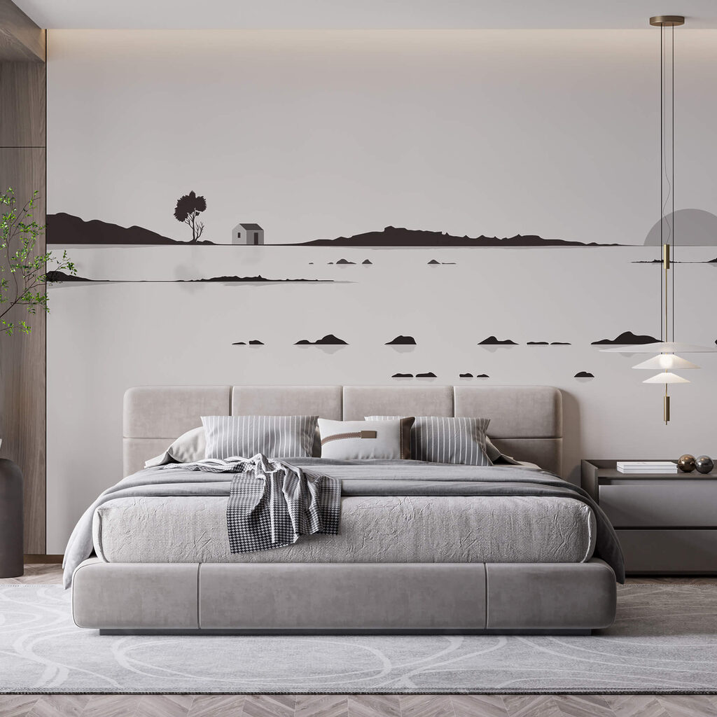 Dům uprostřed jezera