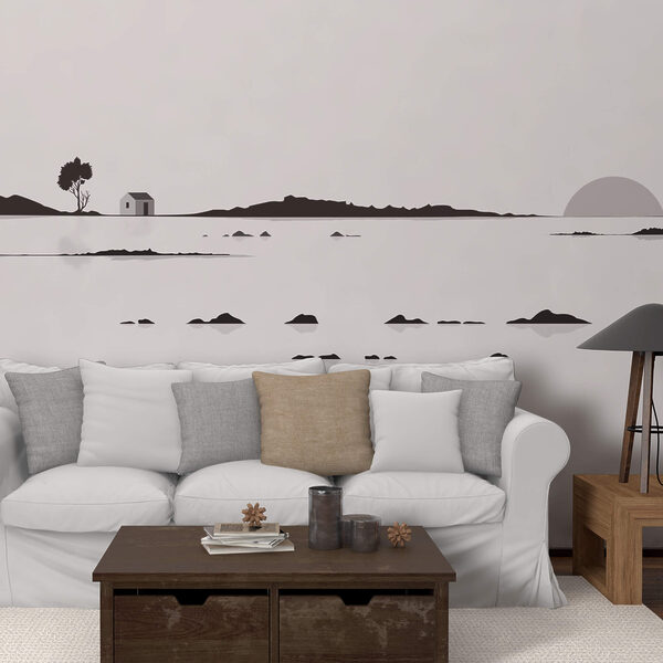 Dům uprostřed jezera