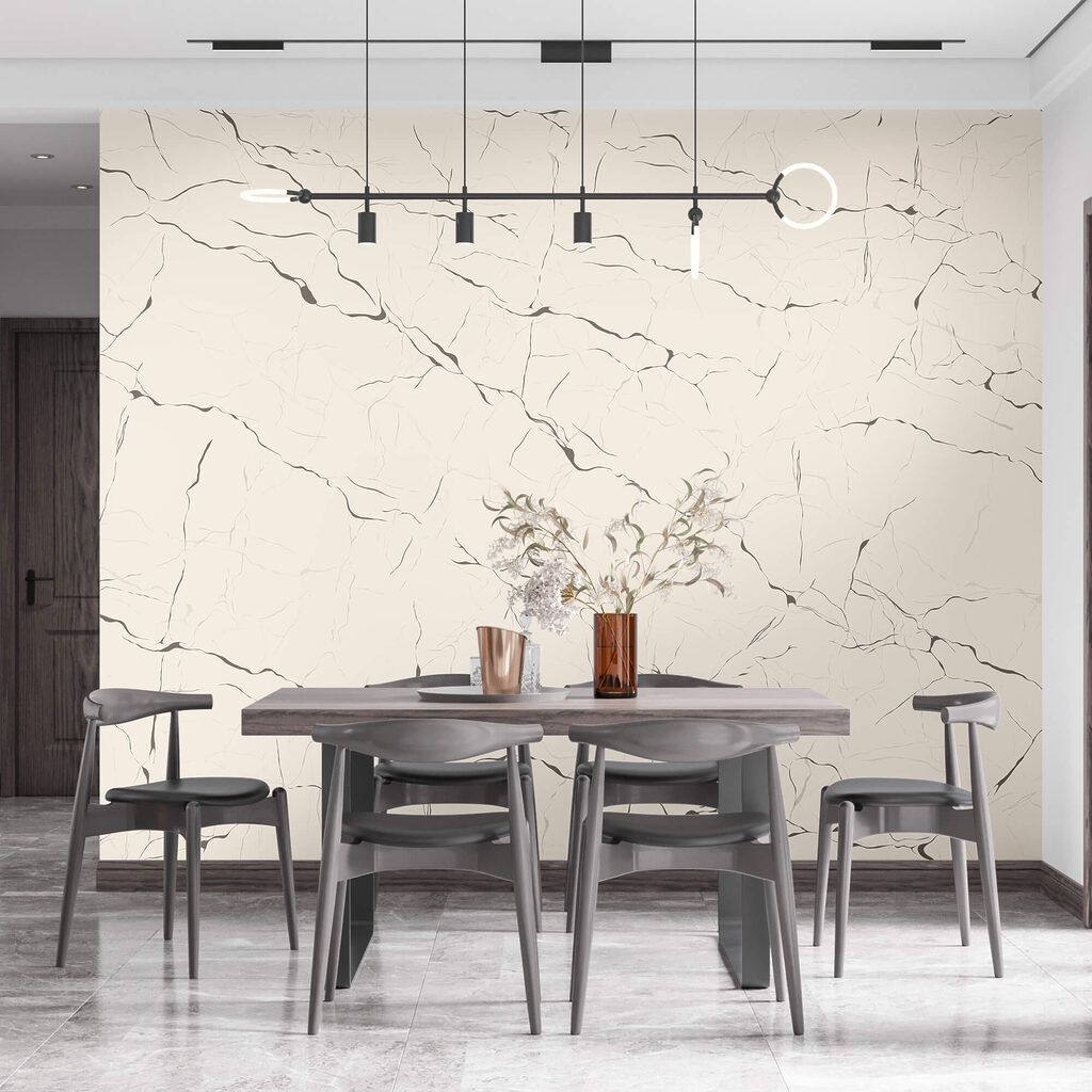 Bílý povrch s prasklinami