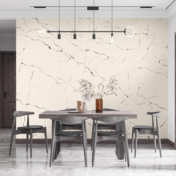 Bílý povrch s prasklinami