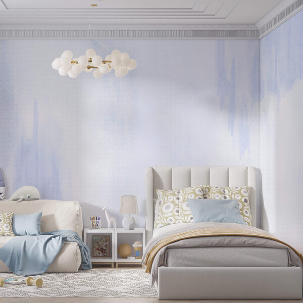 Bílé a modré pozadí