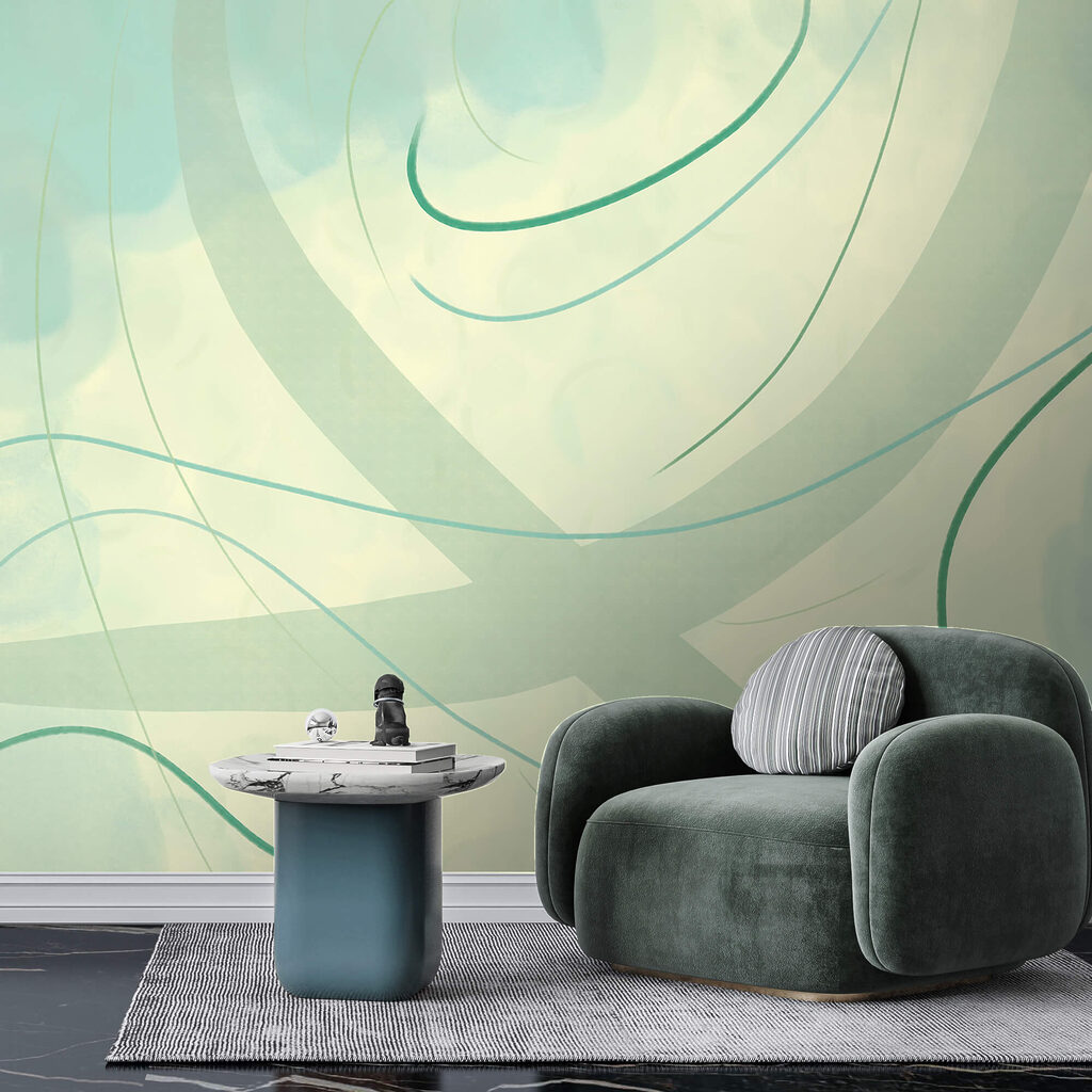 Jemné víry barev a tvarů