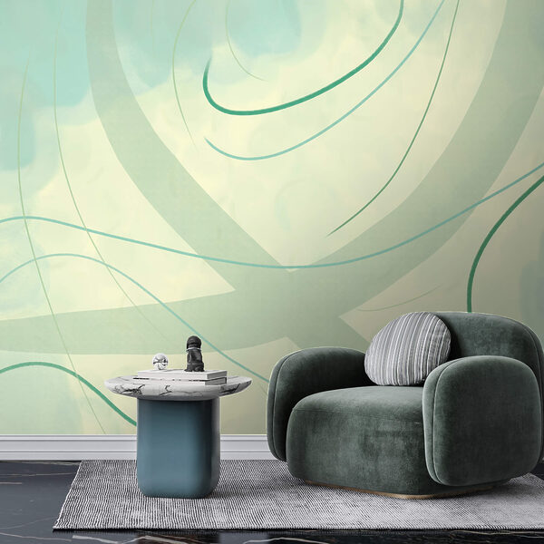 Jemné víry barev a tvarů