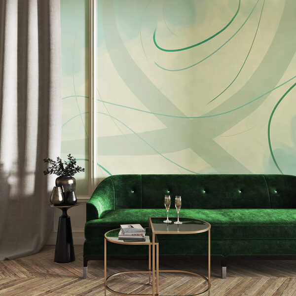 Jemné víry barev a tvarů