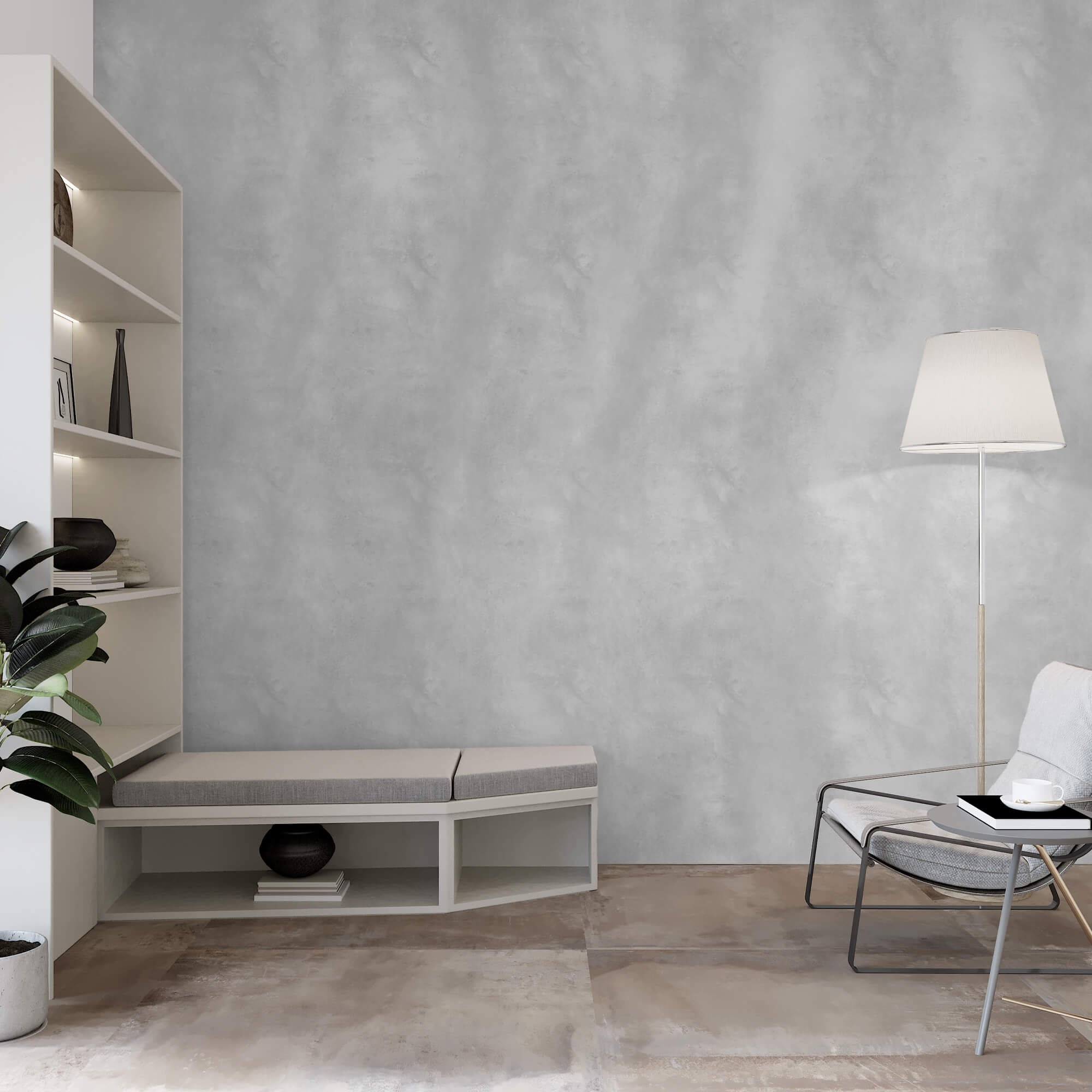 Bílý povrch s malými vlnkami