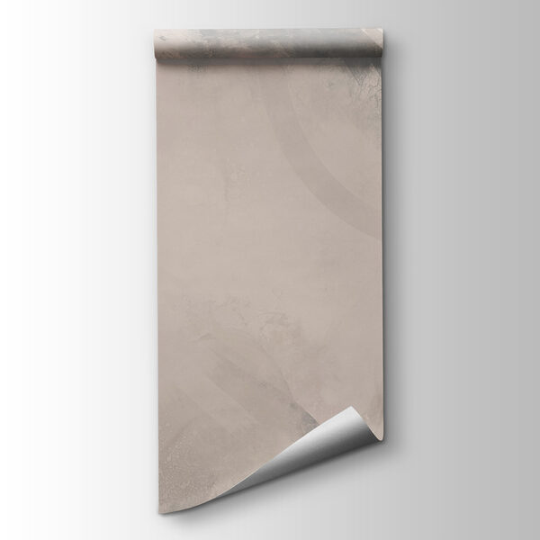 White and grey background with black and white circles