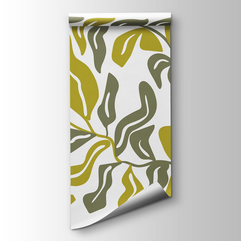 Drawing of leaves and flowers Drawing of leaves and flowers