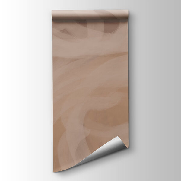 Soft waves in warm tones