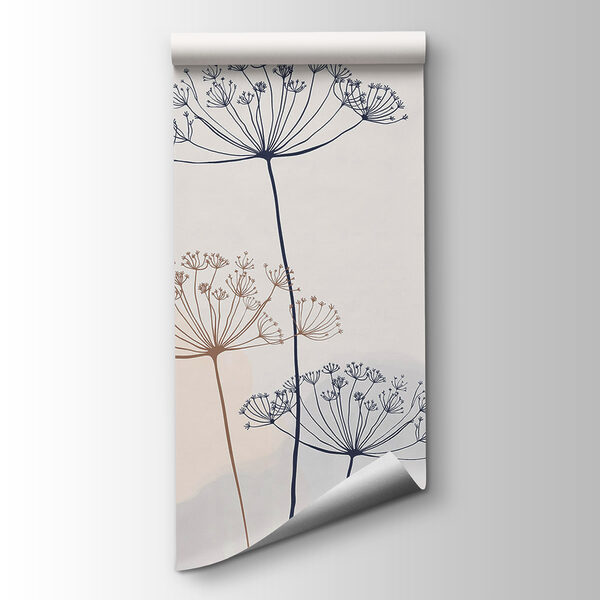 Group of flowers with a white background