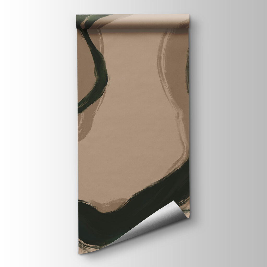 Organic lines in soft hues