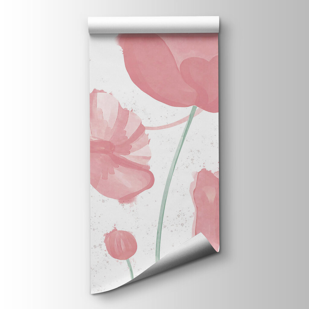 Soft pink blooms in gentle motion